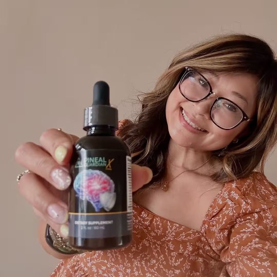 Mature woman researching nutritional supplements online